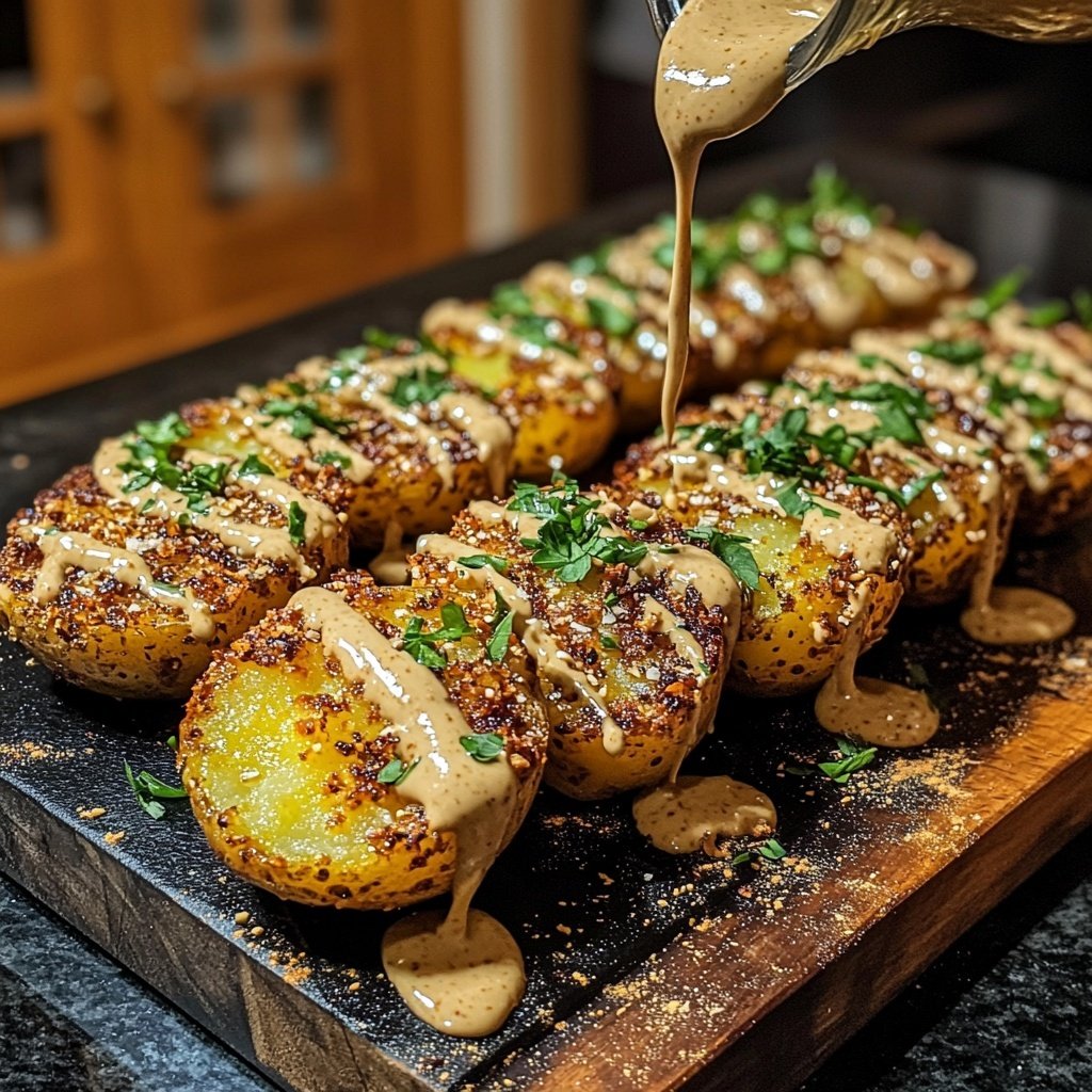 Ofenkartoffeln mit Tahini