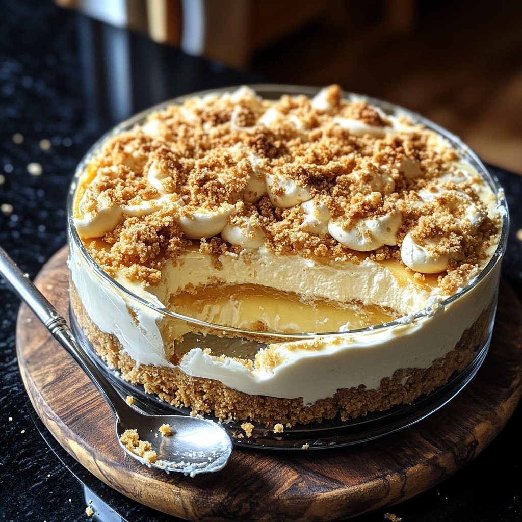 Spekulatius-Apfel-Cheesecake Dessert im Glas