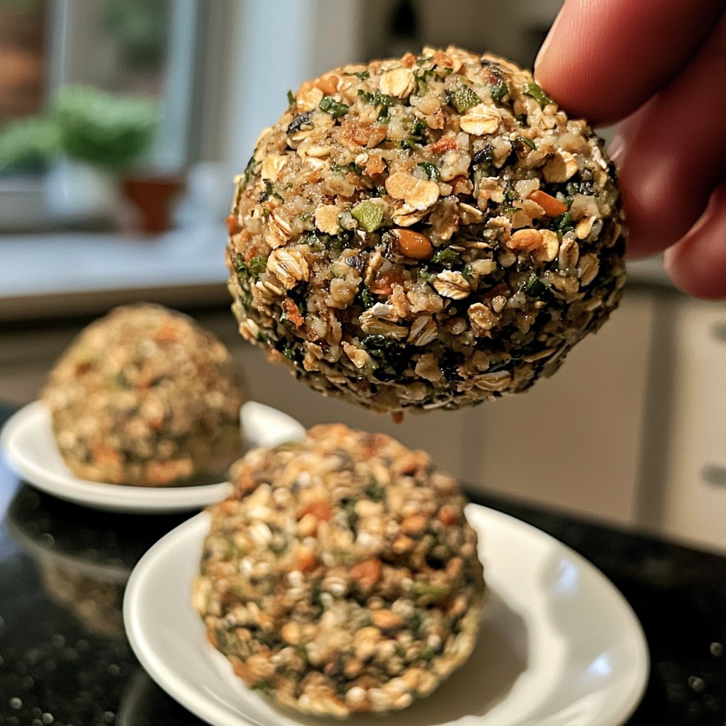 Protein Bällchen mit Haferkleie