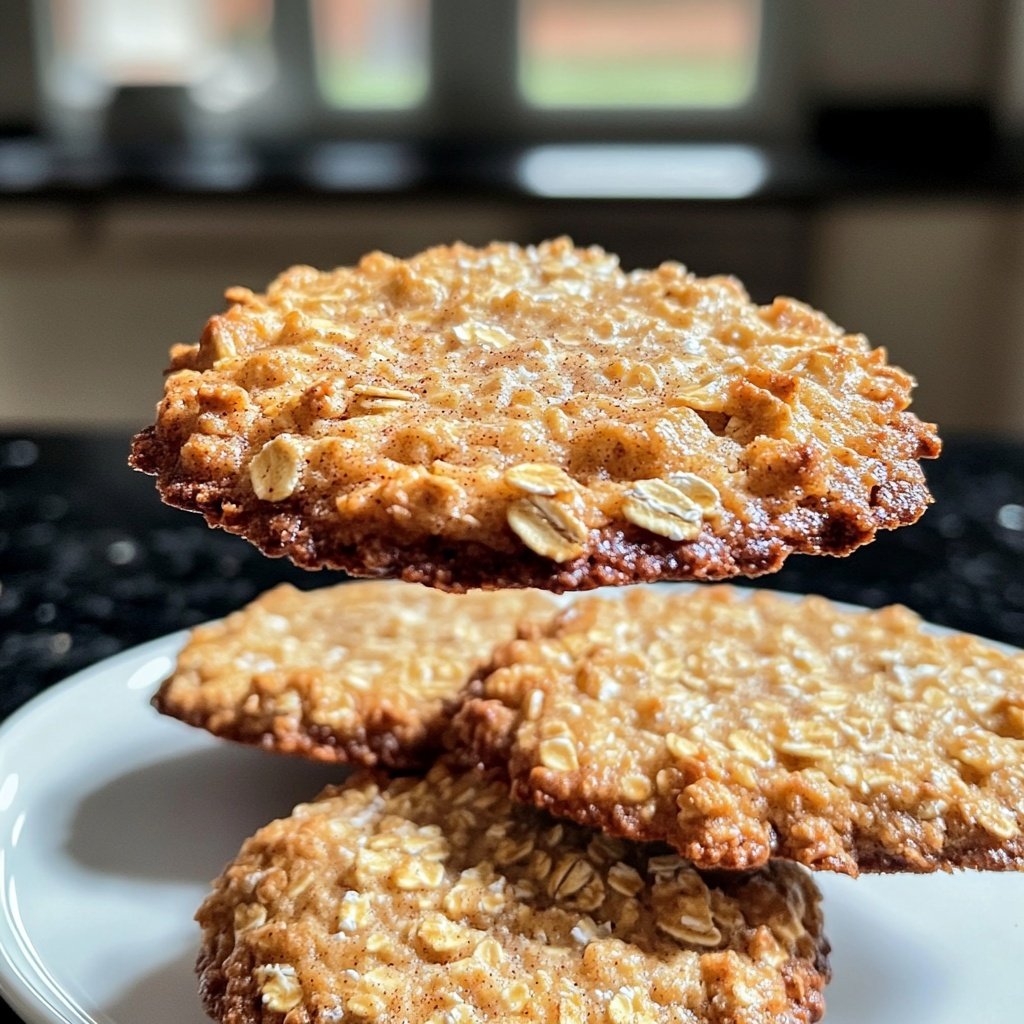 Haferflocken-Kekse mit Zimt
