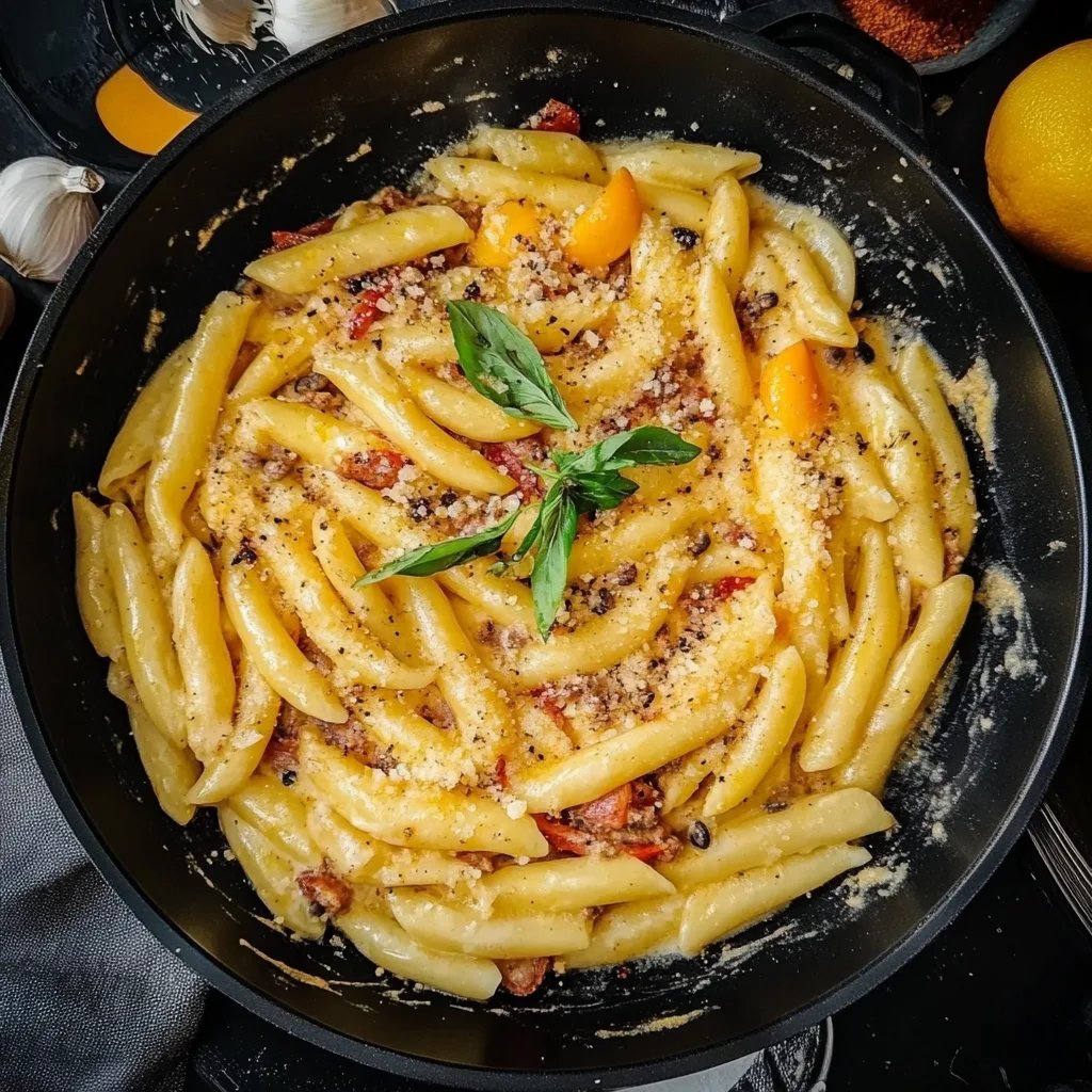 Schnelle Schupfnudel-Hack-Pfanne