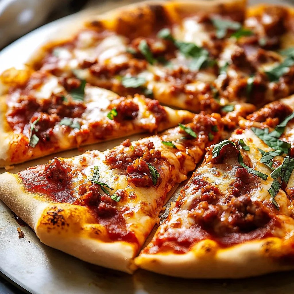 Chorizo-Pizza