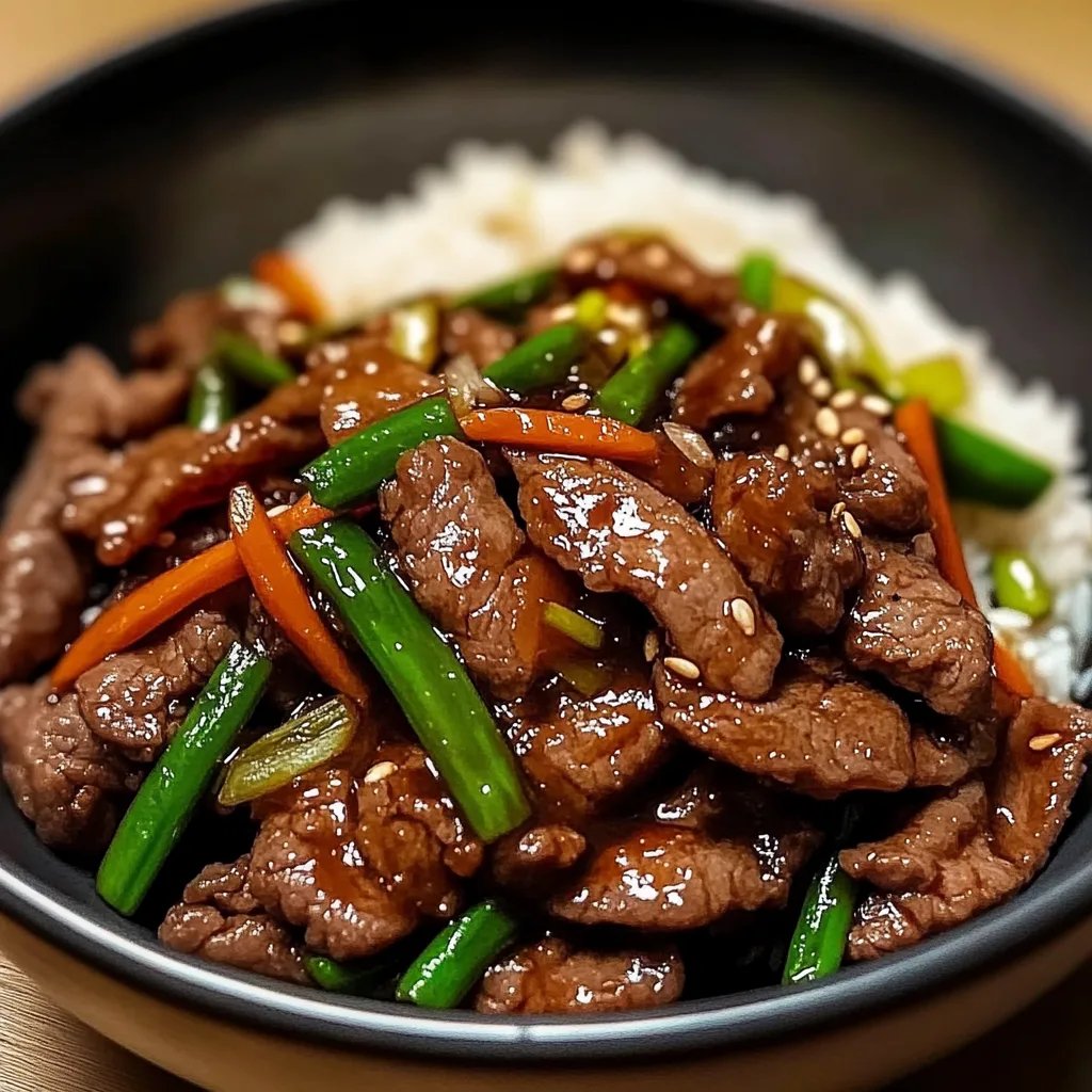 Chinesisches Rindfleisch-Zwiebel-Pfannengericht