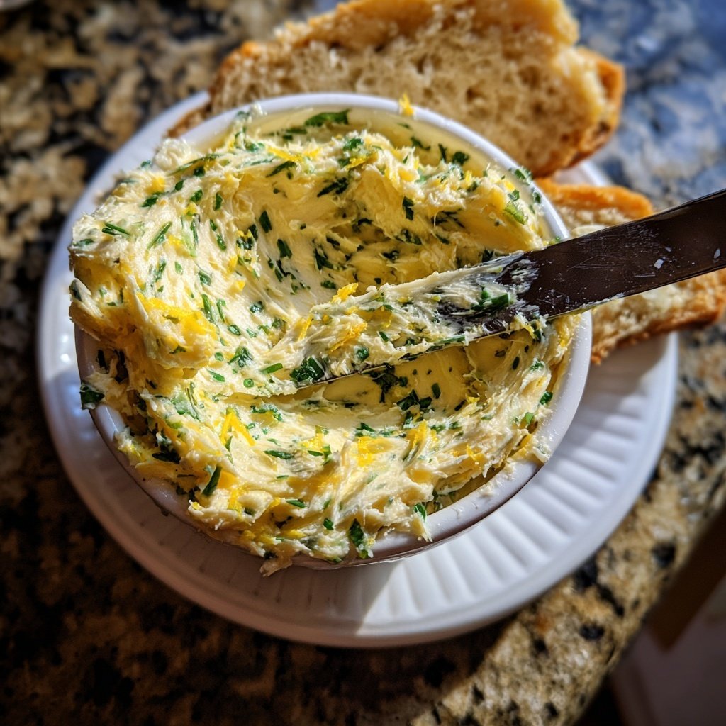 Kräuterbutter Mit Zitrone