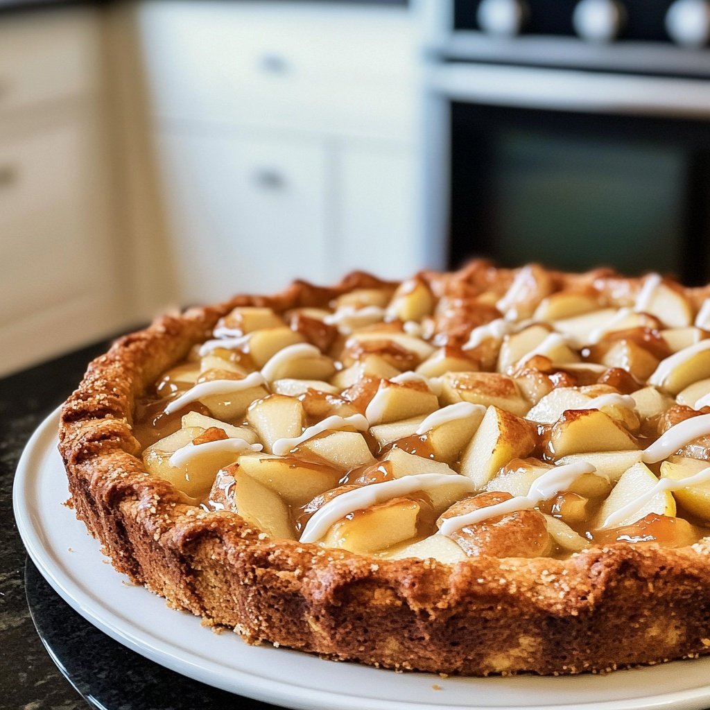 Weihnachtliche Birnentorte