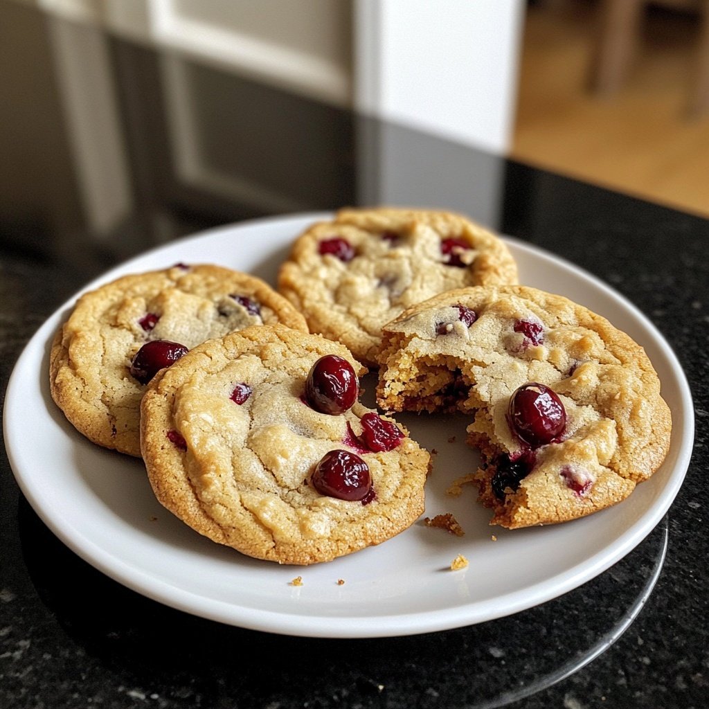 Cookies mit Cranberries